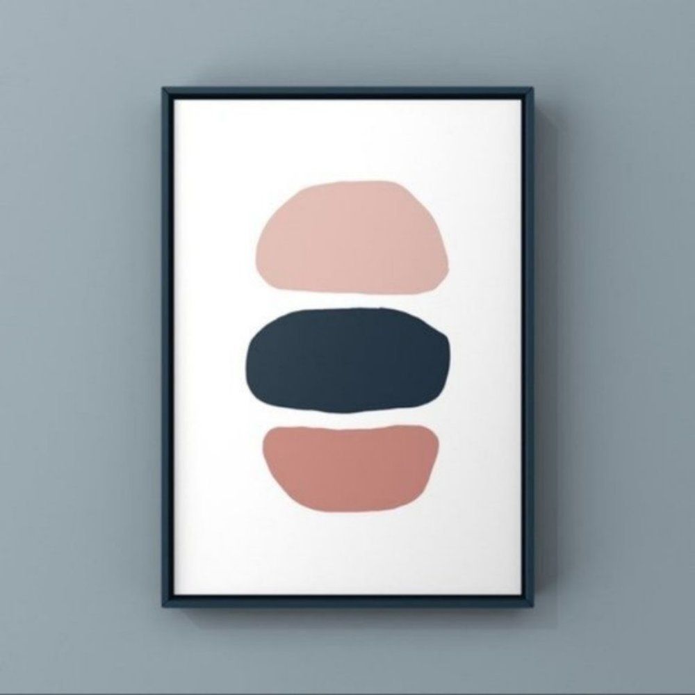 Modern minimalist boho abstract wall art prints